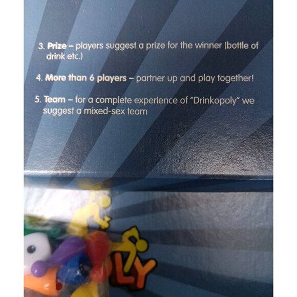 Drinkopoly The Blurriest Game Ever! Adults Only! zthe Blurriest Game Ever - Picture 11 of 14